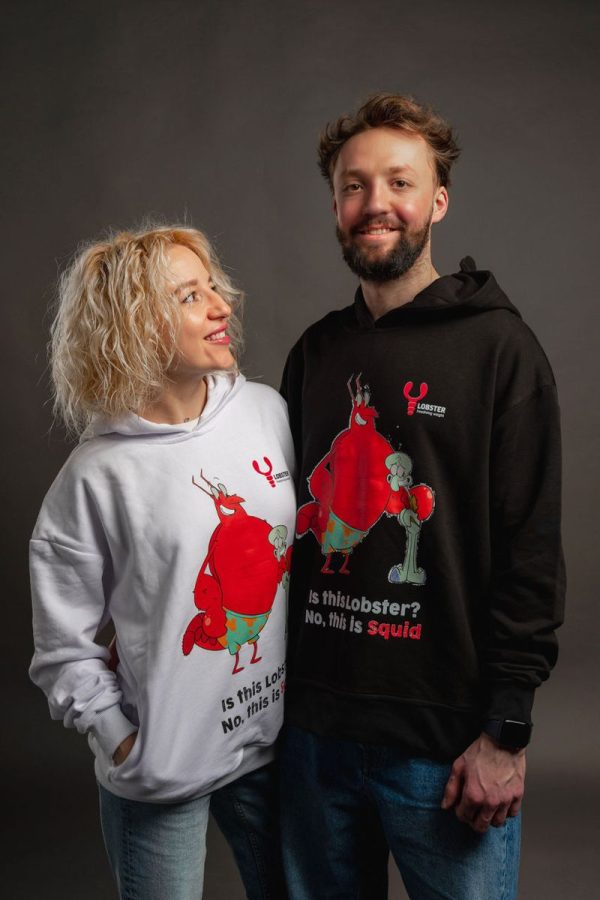 Lobster Slogan Hoodie - Image 3